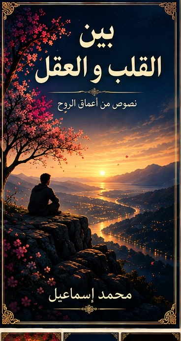 غلاف كتاب بين القلب والعقل — محمد إسماعيل